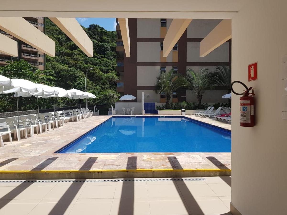 MLF155 Apartamento andar alto no Morro do Maluf Guarujá Exterior foto